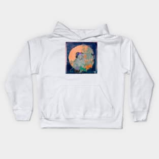 The reflection of the soul collage Kids Hoodie
